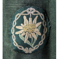 Jacket, Service, Summer, Drillichbluse, Heer, Gebirsgjäger