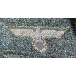 Jacket, Service, Summer, Drillichbluse, Heer, Gebirsgjäger