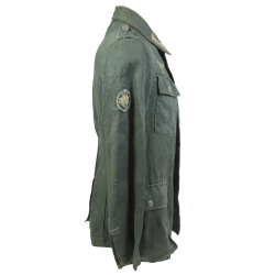 Jacket, Service, Summer, Drillichbluse, Heer, Gebirsgjäger