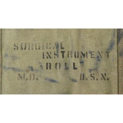 Trousse chirurgicale, Surgical Instrument Roll, US Navy Medical Department
