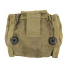 Compass, Marching, SUPERIOR MAGNETO CORP., with Canvas Pouch, Impregnated