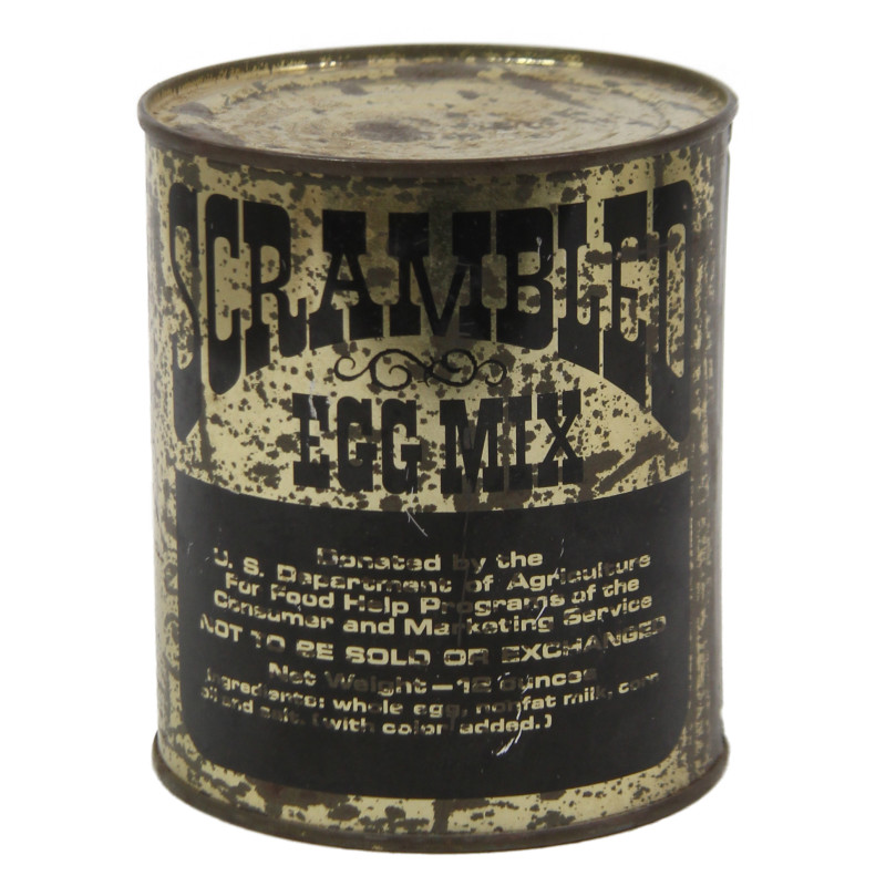 Can, Tin, Scrambled Egg Mix, Full