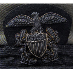Cap, Officer, US Navy, Gray, Size 7, Named