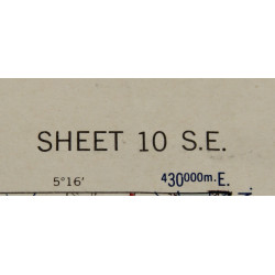 Carte, DRUNEN, Holland, 1943, Allen Emery, 502 PIR, 101 AB