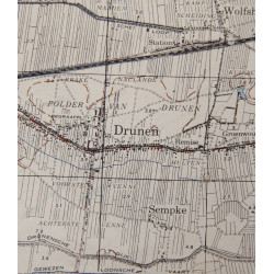 Carte, DRUNEN, Holland, 1943, Allen Emery, 502 PIR, 101 AB