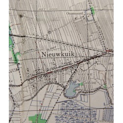 Carte, DRUNEN, Holland, 1943, Allen Emery, 502 PIR, 101 AB