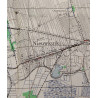 Map, DRUNEN, Holland, 1943, Allen Emery, 502 PIR, 101 AB