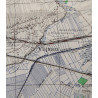 Map, DRUNEN, Holland, 1943, Allen Emery, 502 PIR, 101 AB