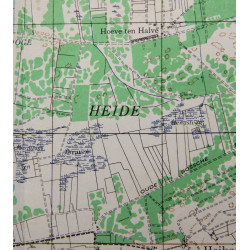 Carte, DRUNEN, Holland, 1943, Allen Emery, 502 PIR, 101 AB