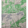Map, DRUNEN, Holland, 1943, Allen Emery, 502 PIR, 101 AB