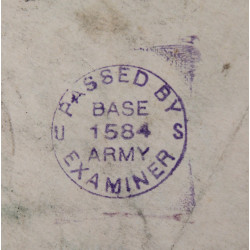 Carte, DRUNEN, Holland, 1943, Allen Emery, 502 PIR, 101 AB