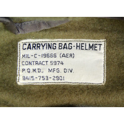 Casque de vol APH-5, Crew Chief David Smith, OV-1 Mohawk, US Army, Viêt-Nam, 1965-1966, complet