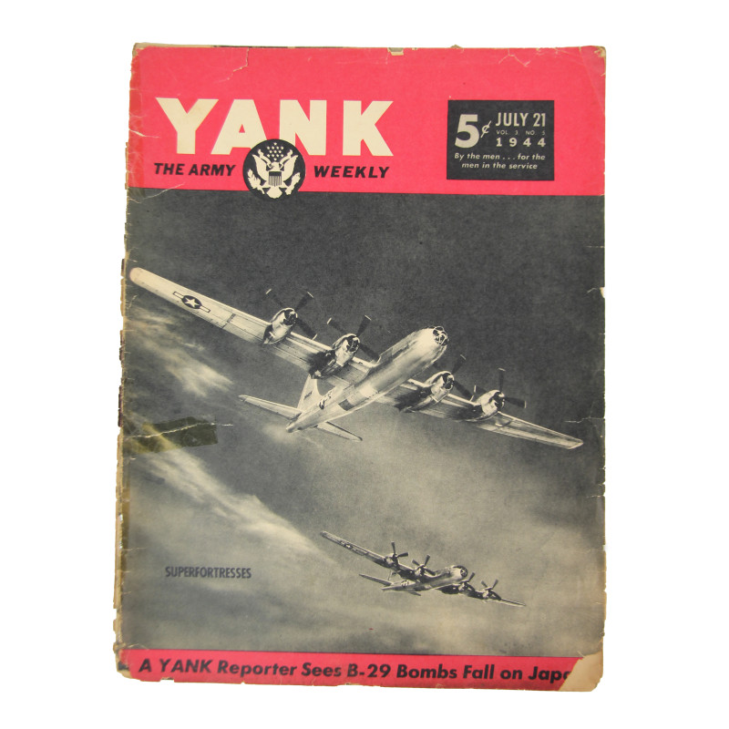 Magazine YANK, 21 juillet 1944 Magazine YANK, 21 juillet 1944