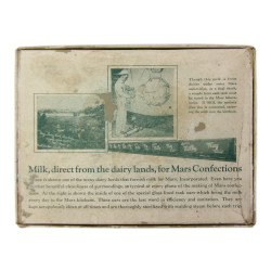 Box, Chocolate Bar, Milky Way, 1941