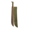 Machette M-1942, chattertonée, avec fourreau en toile, Sgt. Earl Burgess Machette M-1942, chattertonée, avec fourreau en toile, Sgt. Earl Burgess