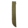 Machette M-1942, chattertonée, avec fourreau en toile, Sgt. Earl Burgess Machette M-1942, chattertonée, avec fourreau en toile, Sgt. Earl Burgess