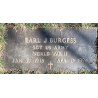 Machette M-1942, chattertonée, avec fourreau en toile, Sgt. Earl Burgess Machette M-1942, chattertonée, avec fourreau en toile, Sgt. Earl Burgess