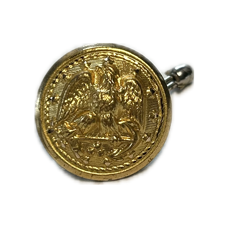 Bouton, US Navy, laiton Bouton, US Navy, laiton