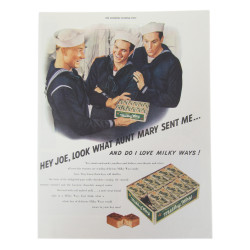 Advertisement, Milky Way, The Saturday Evening Post, November 7, 1942