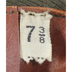 Calot officier, chocolat, taille 59, nominatif