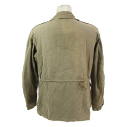 Veste M-1943, 1er type, US Army, matricule partiel