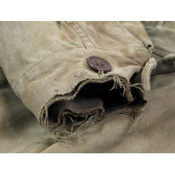 Veste M-1943, 1er type, US Army, matricule partiel