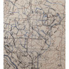Map, Drop Zone Operation Dragoon, FATF, 1944