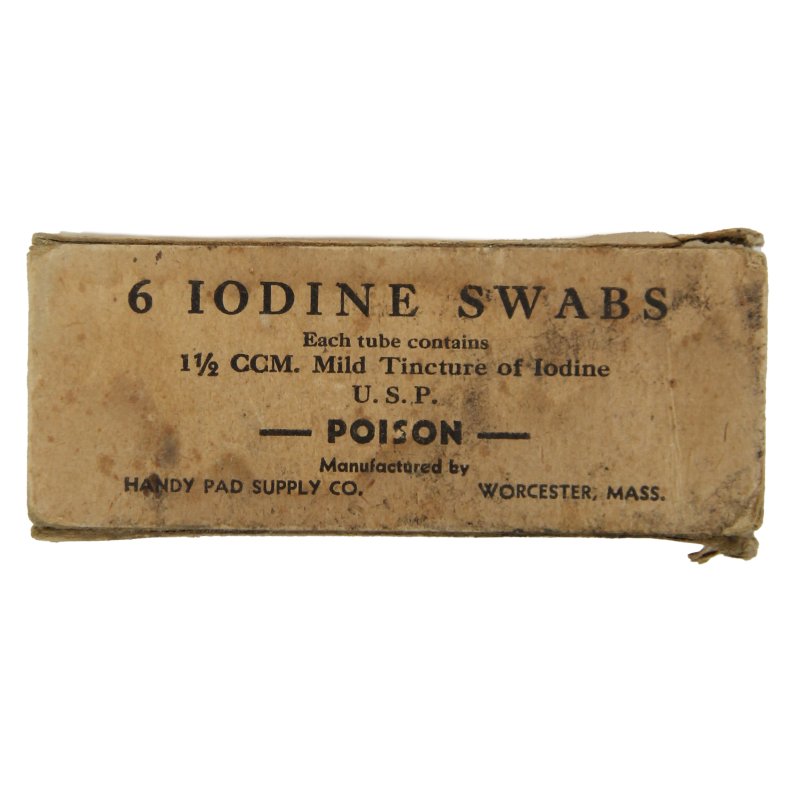 Tubes, Iodine, 1942