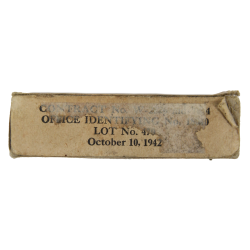 Boîte de tubes d'iodine, 1942