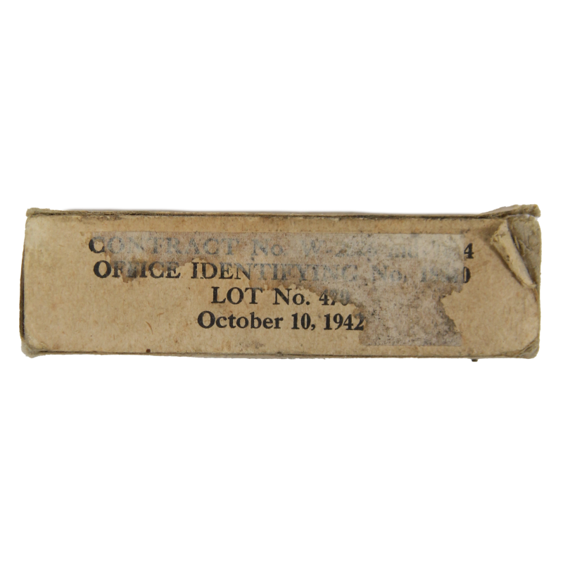 Boîte de tampons de teinture d'iode, Handy Pad Supply, Oct. 1942