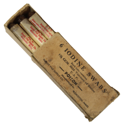 Boîte de tubes d'iodine, 1942