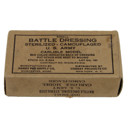 Pansement, Small Battle Dressing Sterilized, US Navy contract N140S (corpsman)