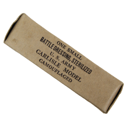 Pansement, Small Battle Dressing Sterilized, US Navy contract N140S (corpsman)