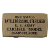 Pansement, Small Battle Dressing Sterilized, US Navy contract N140S (corpsman)