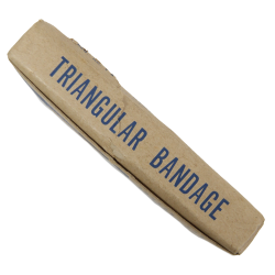 Bandage stérile triangulaire, N140s, HANDY PAD SUPPLY CO., 1943