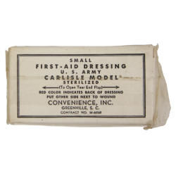 Pansement, Small First-Aid Dressing, US Army, Carlisle Model, CONVENIENCE, Inc., M-66568