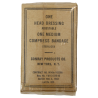 Pansement compressif stérile, Conray Products Co., N140s, 1943, USN, Corpsman