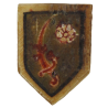 Crest, artisanal, Persian Gulf Command, Ispahan, Iran, 1945