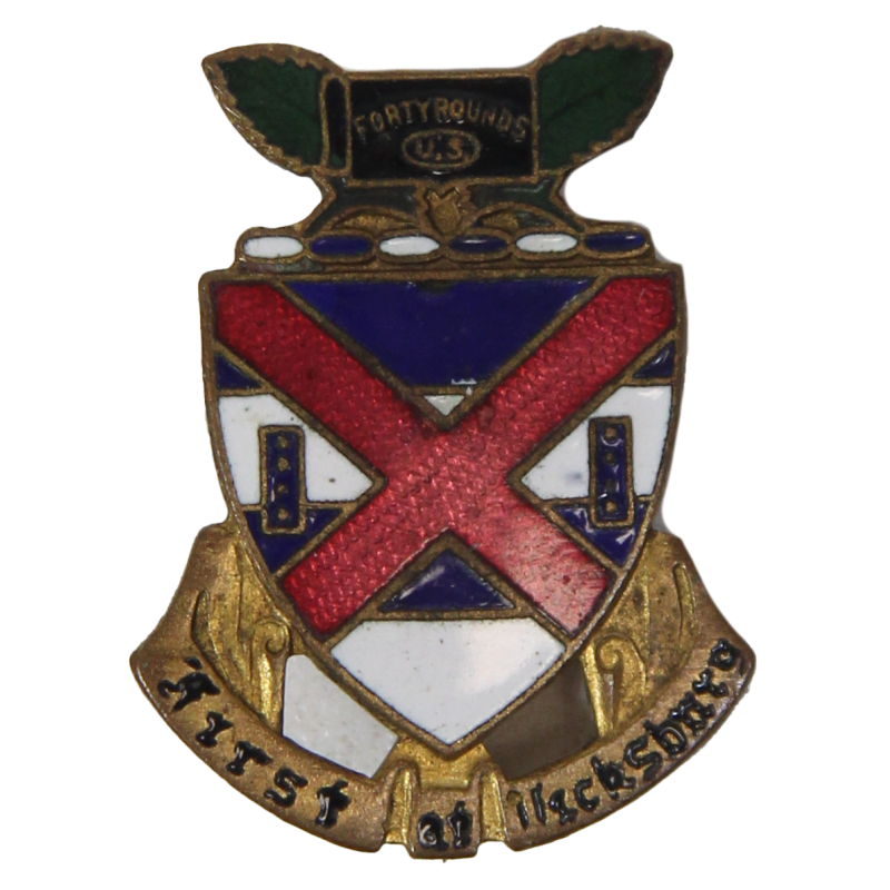 Crest, DUI, 13th Inf. Rgt., 8th Infantry Division, PB Crest, DUI, 13th Inf. Rgt., 8th Infantry Division, PB