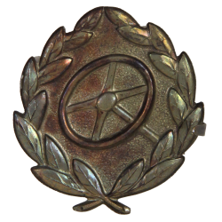 Badge de conducteur au front, Bronze