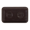 Case, Bakelite, German, for Anti-Gas Tablets, Skin Decontamination, 1939