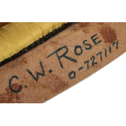 Calot officier, chocolat, taille 57, nominatif