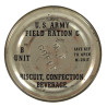 Boîte de ration, B Unit, US Army, Field Ration C, pleine