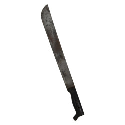 Machete, M-1942, COLLINS & CO., Legitimus, 1942, with Leather Scabbard, ALCO 42, Modified, Named, Normandy