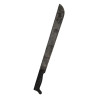 Machete, M-1942, COLLINS & CO., Legitimus, 1942, with Leather Scabbard, ALCO 42, Modified, Named, Normandy
