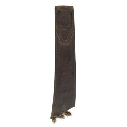 Machete, M-1942, COLLINS & CO., Legitimus, 1942, with Leather Scabbard, ALCO 42, Modified, Named, Normandy