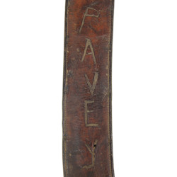 Machete, M-1942, COLLINS & CO., Legitimus, 1942, with Leather Scabbard, ALCO 42, Modified, Named, Normandy