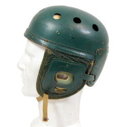 Casque de tankiste, US Army, WILSON ATH. GOODS MFG. CO., taille 59, modifié, football