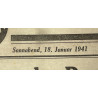 Journal allemand, West-Front, 18 janvier 1941
