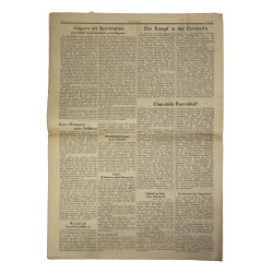 Journal allemand, West-Front, 18 janvier 1941